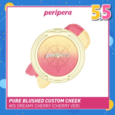 PERIPERA Pure Blushed Custom Cheek 05 Dreamy Cherry 1s