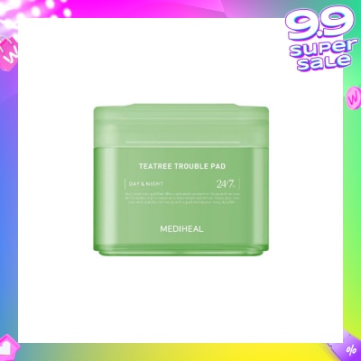 MEDIHEAL TeaTree Trouble Pad Day & Night 100s