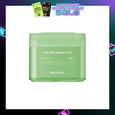 MEDIHEAL TeaTree Trouble Pad Day & Night 100s