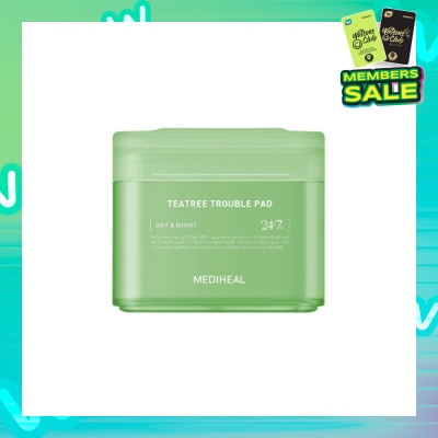 MEDIHEAL TeaTree Trouble Pad Day & Night 100s