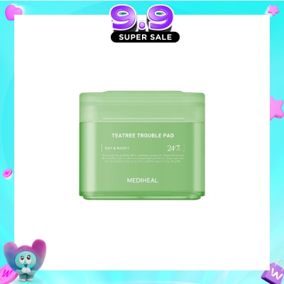 MEDIHEAL - TeaTree Trouble Pad Day & Night 100s image
