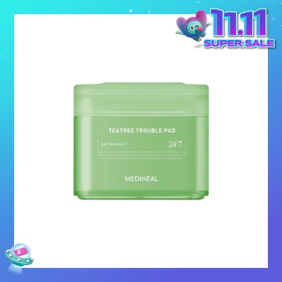 MEDIHEAL TeaTree Trouble Pad Day & Night 100s