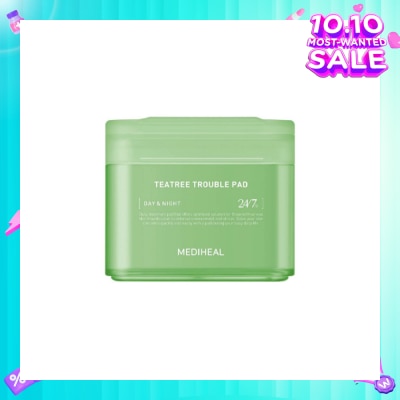 MEDIHEAL TeaTree Trouble Pad Day & Night 100s