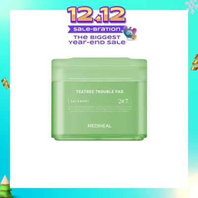 MEDIHEAL TeaTree Trouble Pad Day & Night 100s