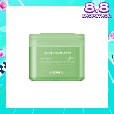 MEDIHEAL TeaTree Trouble Pad Day & Night 100s