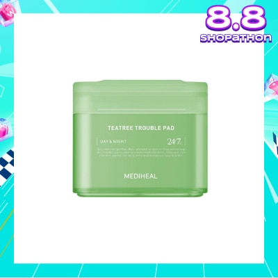 MEDIHEAL TeaTree Trouble Pad Day & Night 100s