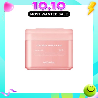 MEDIHEAL Collagen Ampoule Pad Day & Night 100s image