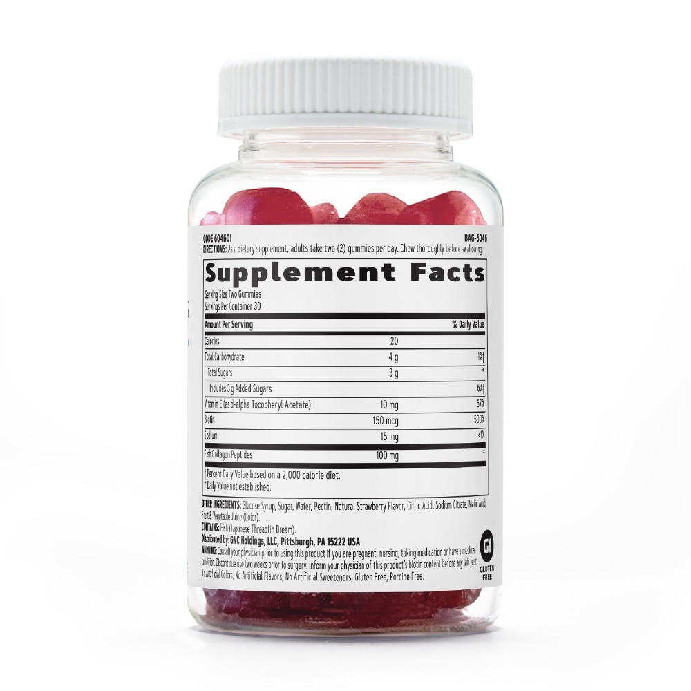 Women’s Hair, Skin & Nails Beauty Basic Gummies: in Strawberry Flavour 60s (Expiry: Sep`2026)