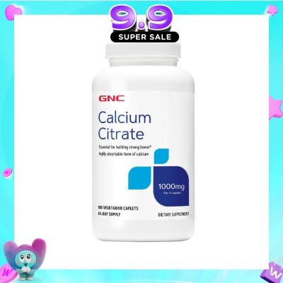 GNC - Calcium Citrate Vegetarian Caplet 180s image