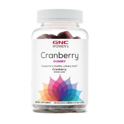 GNC Women's Cranberry Gummy Cranberry Natural Flavour 60s