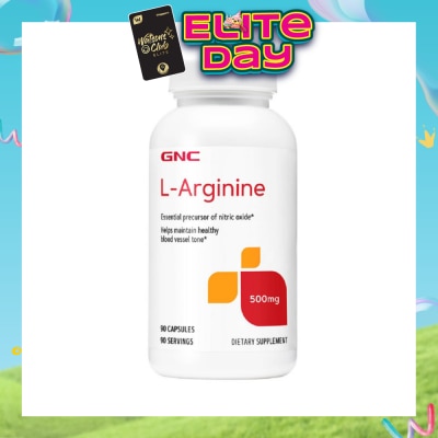 GNC - L-Arginine 500mg Capsule 90s