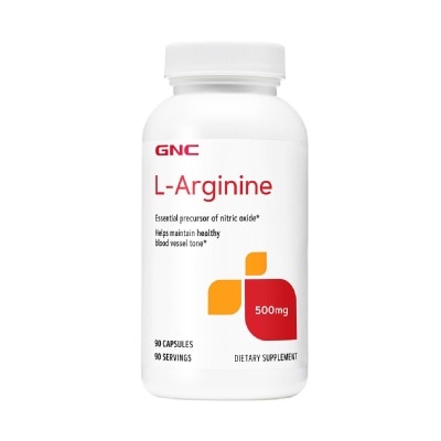 GNC L-Arginine 500mg Capsule 90s