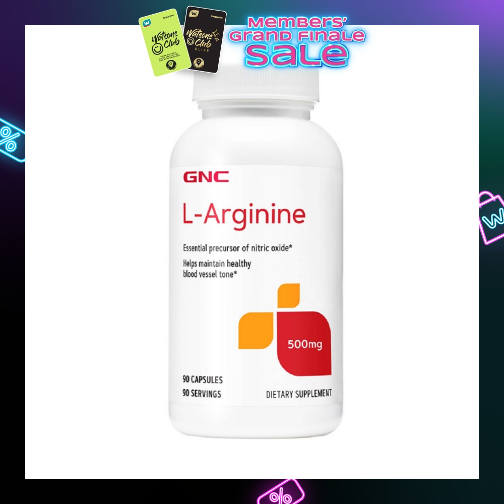 L-Arginine 500mg Capsule 90s