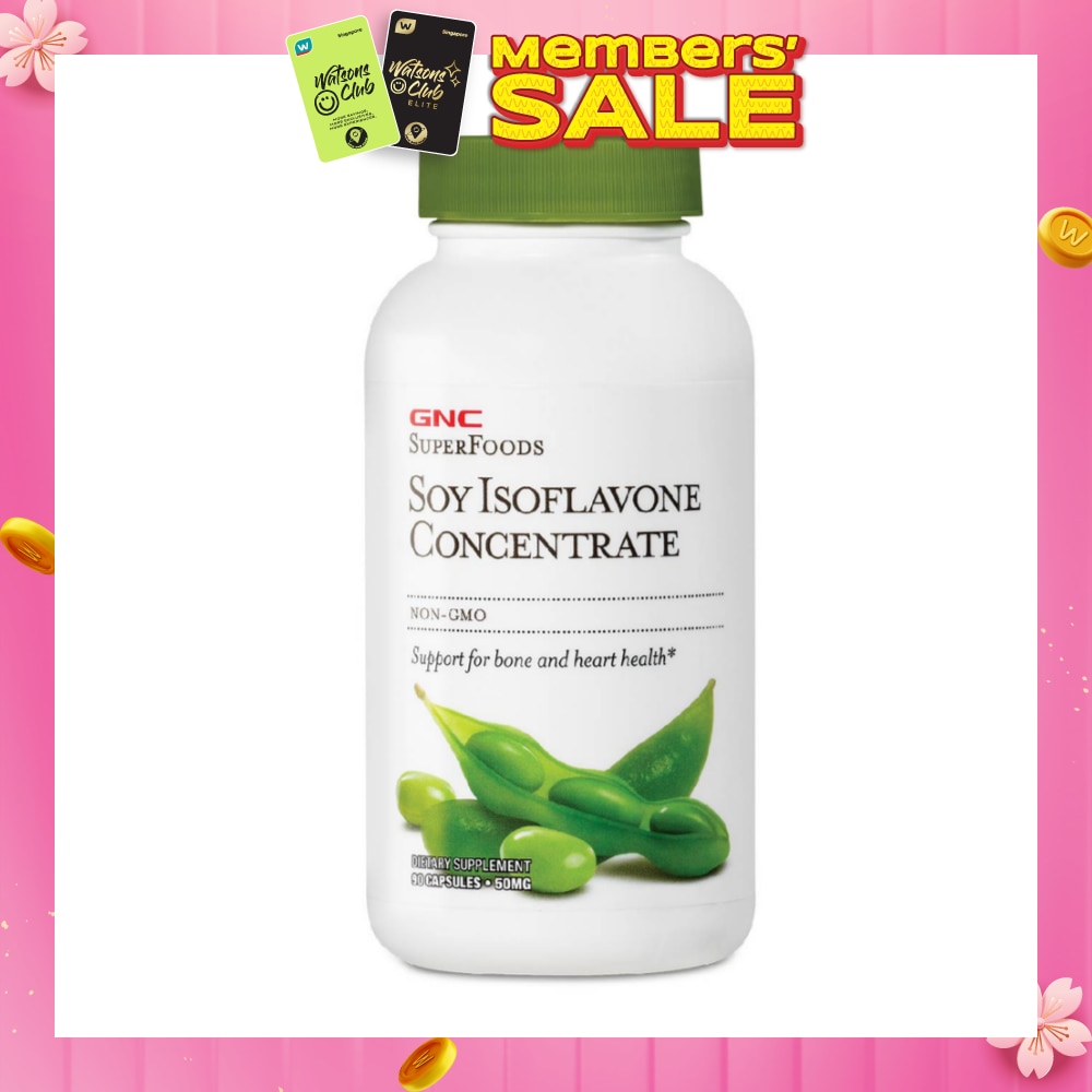 SUPERFOODS Soy Isoflavone Concentrate 50mg Capsule 90s