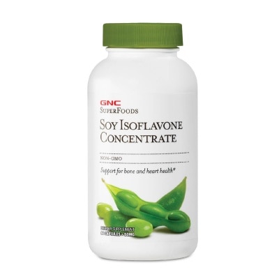 GNC SUPERFOODS Soy Isoflavone Concentrate 50mg Capsule 90s