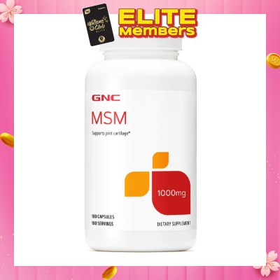 GNC MSM 1000mg Tablet 180s