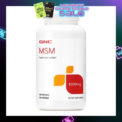 GNC MSM 1000mg Tablet 180s