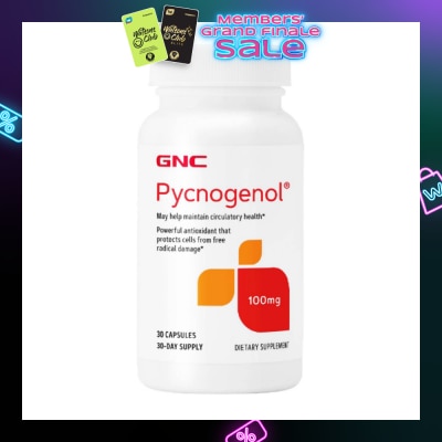 GNC GNC PYCNOGENOL 100MG 30S