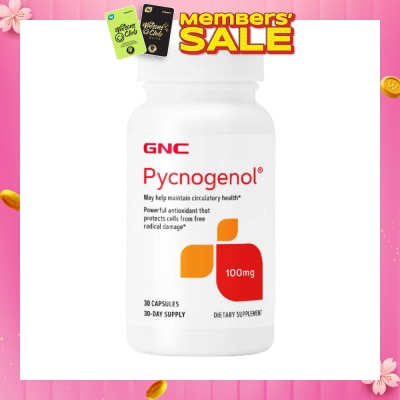 GNC GNC PYCNOGENOL 100MG 30S