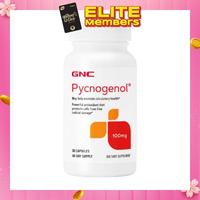 GNC GNC PYCNOGENOL 100MG 30S