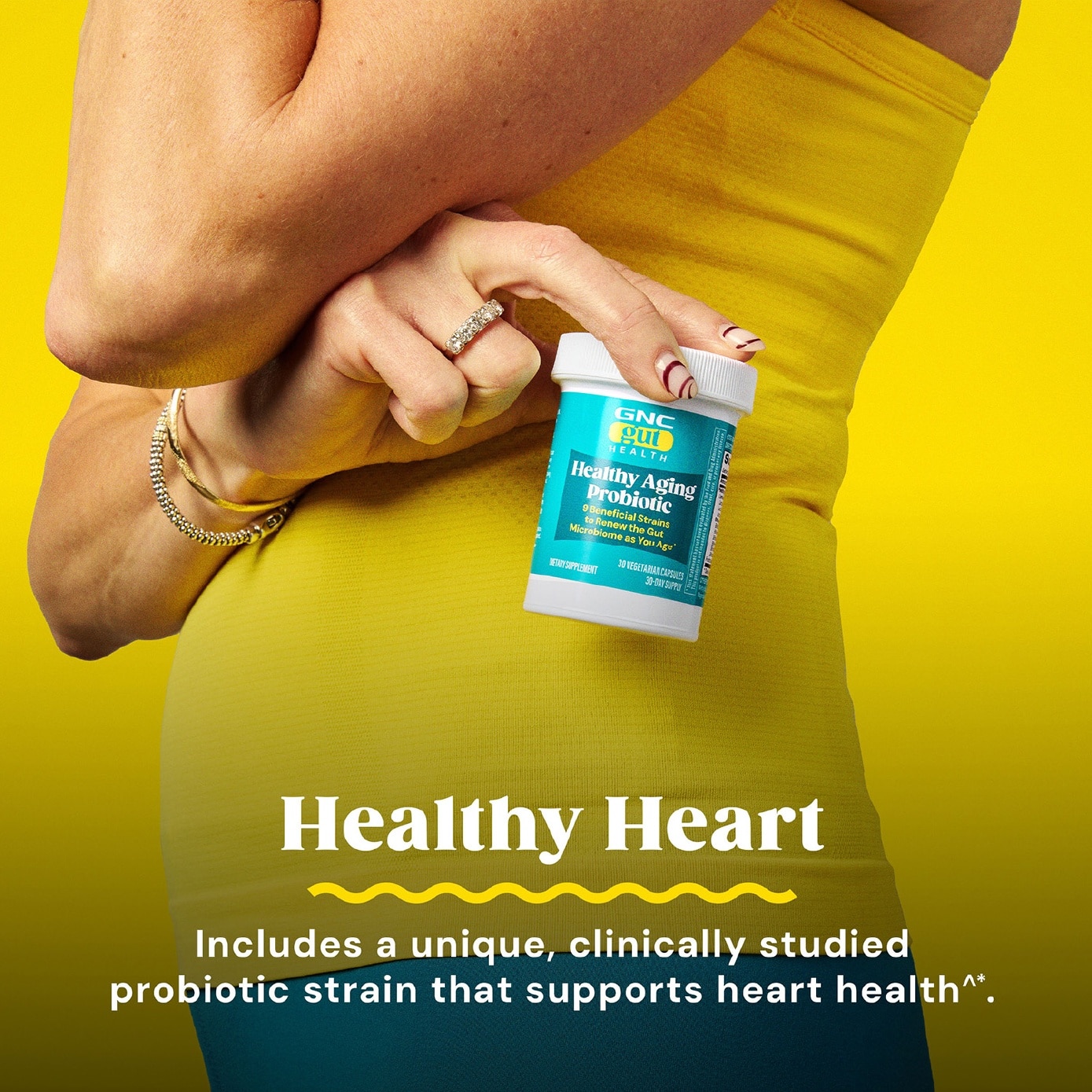 Gut Health Healthy Aging Probiotic 50+ 55B CFU Vegetarian Capsule 30s