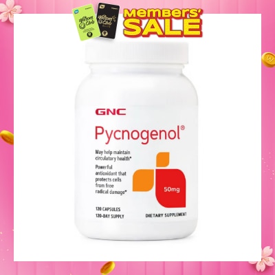 GNC Pycnogenol® 50mg Capsule 120s