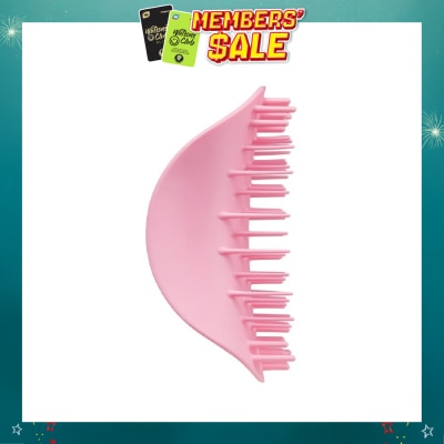 TANGLE TEEZER - Scalp Exfoliator & Massage Pink (For Cleanse & Detox Scalp) 1s