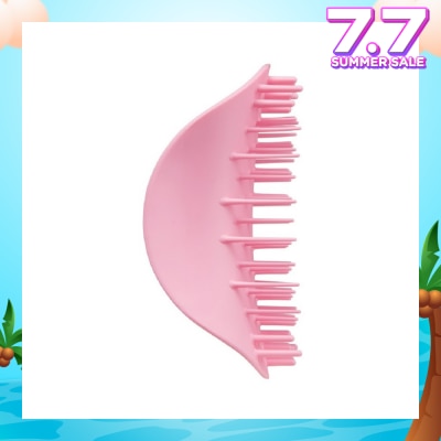 TANGLE TEEZER Scalp Exfoliator & Massage Pink (For Cleanse & Detox Scalp) 1s