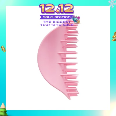 TANGLE TEEZER Scalp Exfoliator & Massage Pink (For Cleanse & Detox Scalp) 1s