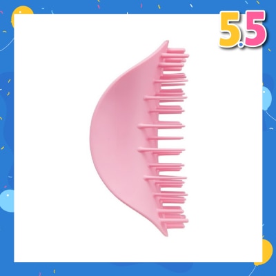 TANGLE TEEZER Scalp Exfoliator & Massage Pink (For Cleanse & Detox Scalp) 1s