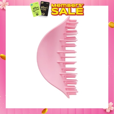 TANGLE TEEZER Scalp Exfoliator & Massage Pink (For Cleanse & Detox Scalp) 1s