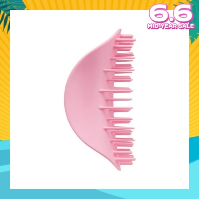 TANGLE TEEZER Scalp Exfoliator & Massage Pink (For Cleanse & Detox Scalp) 1s