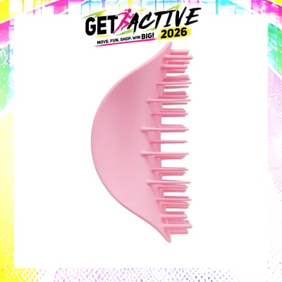 TANGLE TEEZER - Scalp Exfoliator & Massage Pink (For Cleanse & Detox Scalp) 1s image