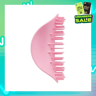 TANGLE TEEZER Scalp Exfoliator & Massage Pink (For Cleanse & Detox Scalp) 1s