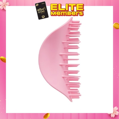 TANGLE TEEZER Scalp Exfoliator & Massage Pink (For Cleanse & Detox Scalp) 1s