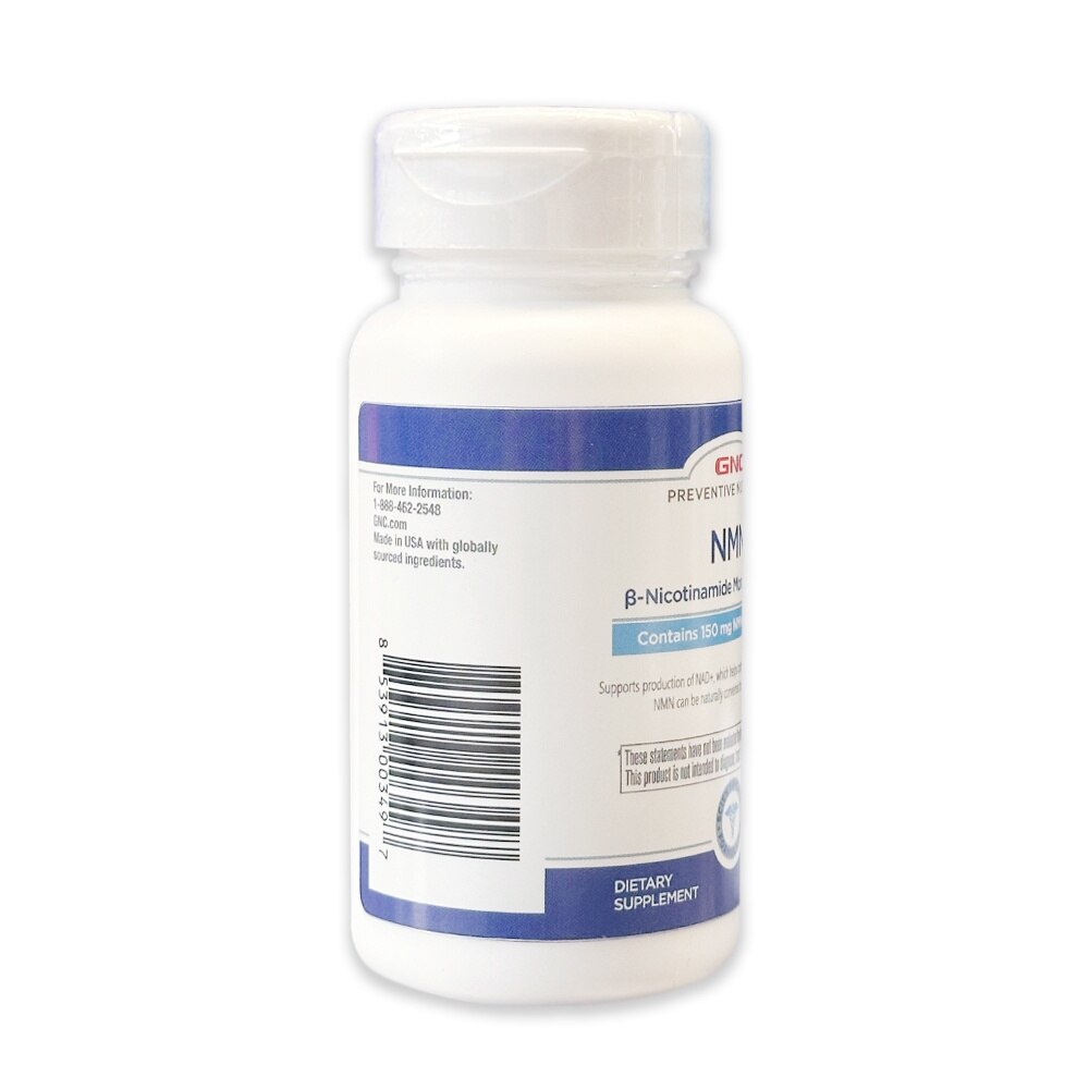 GNC Preventive Nutrition NMN B-Nicotinamide Mononucleotide 150MG