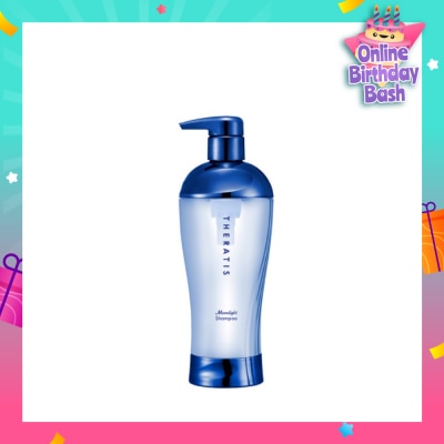 THERATIS Moonlight Sleek Shampoo (To Tackle Frizz, Reduce Tangles & Keep Hair Moisturized) 435ml