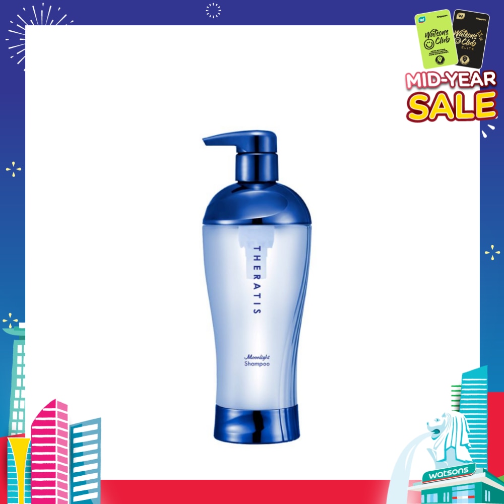 Moonlight Sleek Shampoo (To Tackle Frizz, Reduce Tangles & Keep Hair Moisturized) 435ml