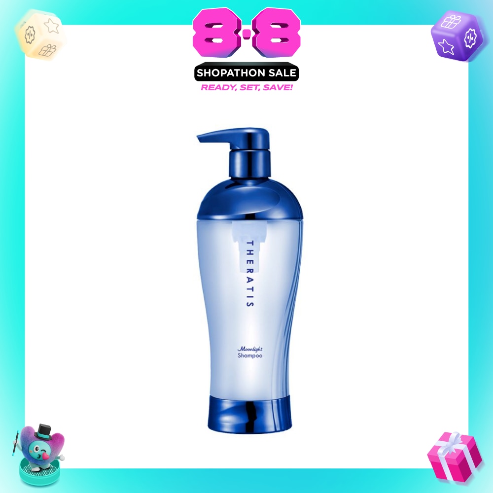 Moonlight Sleek Shampoo (To Tackle Frizz, Reduce Tangles & Keep Hair Moisturized) 435ml