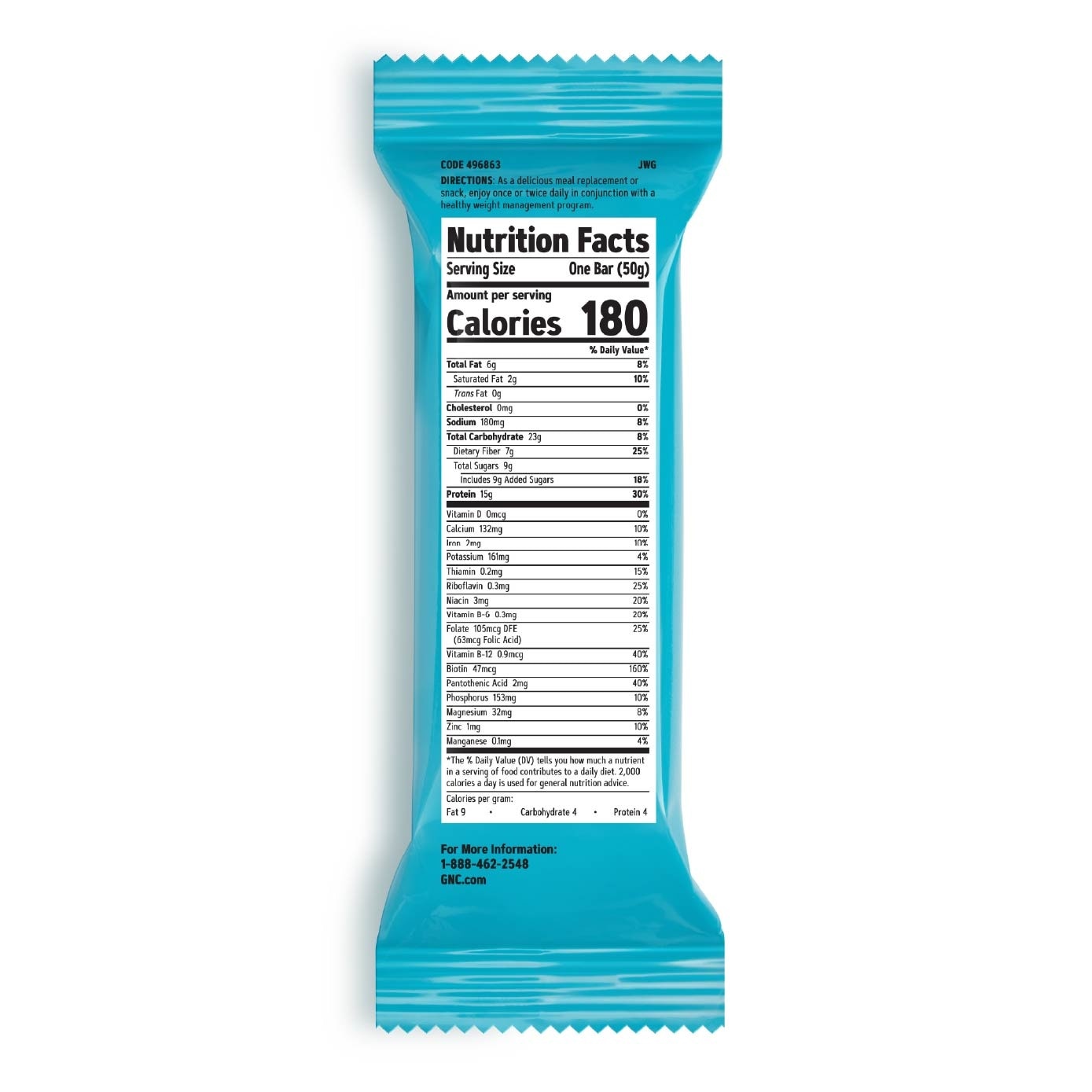 Total Lean Bar Protein Snack Bar Vanilla Birthday Cake 50g