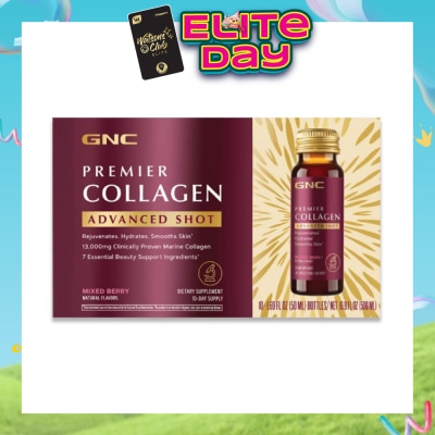 GNC - Premier Collagen Advanced Shot Mixed Berry 50ml x 10s