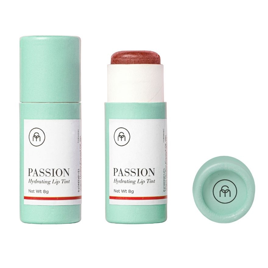 Hydrating Tinted Coconut Lip Balm Passion (To Moisturise & Improve Skin Lips) 8g