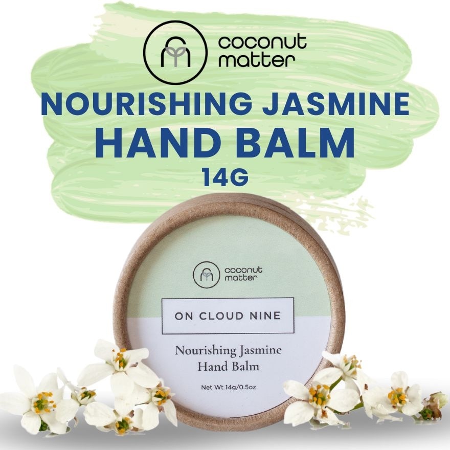 On Cloud Nine Nourishing Jasmine Hand Balm (Suitable For Dry, Irritated & Cracked Skin) 14g