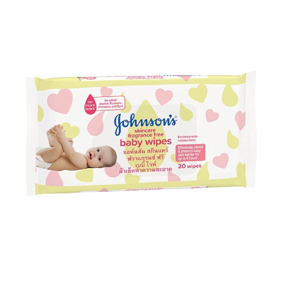 Skincare Fragrance Free Baby Wipes (Suitable For Delicate + Sensitive Newborn Skin) 20s