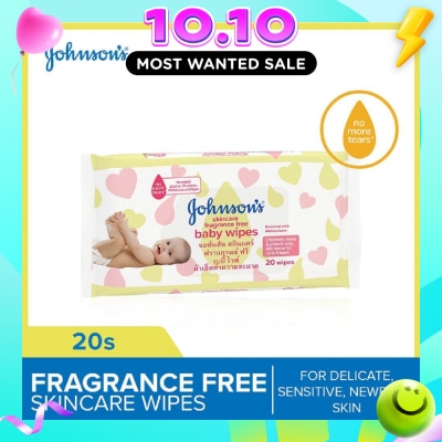 JOHNSON'S Baby Skincare Wipes FF 20s image