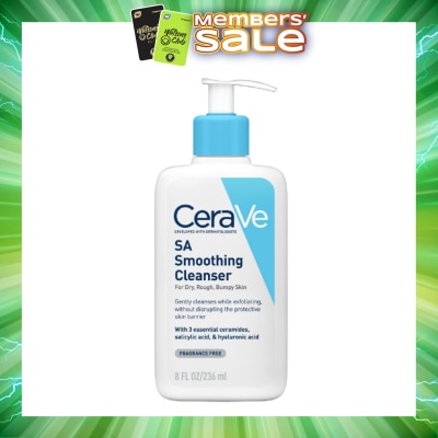 CERAVE - Salicylic Acid Smoothing Cleanser Fragrance Free 236ml