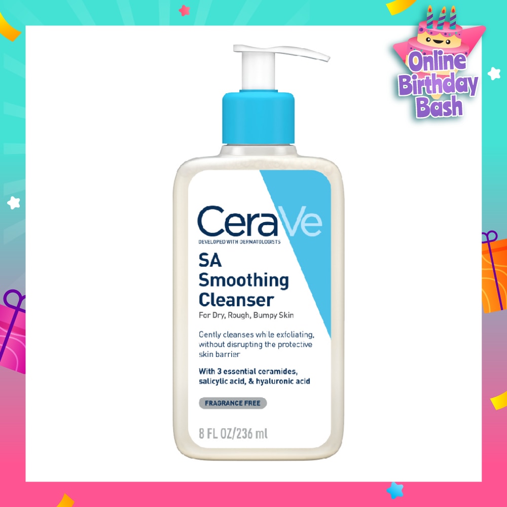 Salicylic Acid Smoothing Cleanser (For Face & Body, Dry, Rough & Bumpy Skin) 236ml