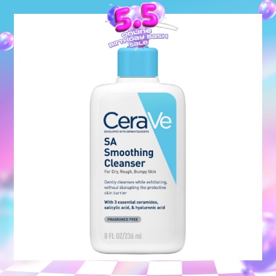 CERAVE - Salicylic Acid Smoothing Cleanser Fragrance Free 236ml
