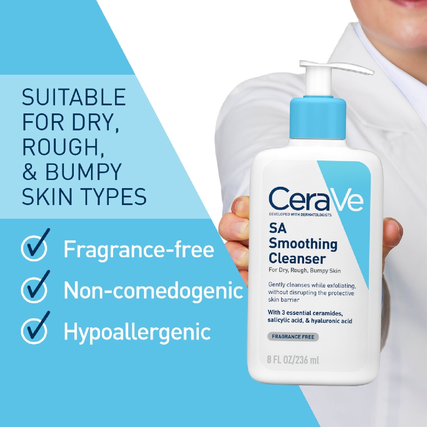 Salicylic Acid Smoothing Cleanser Fragrance Free 473ml