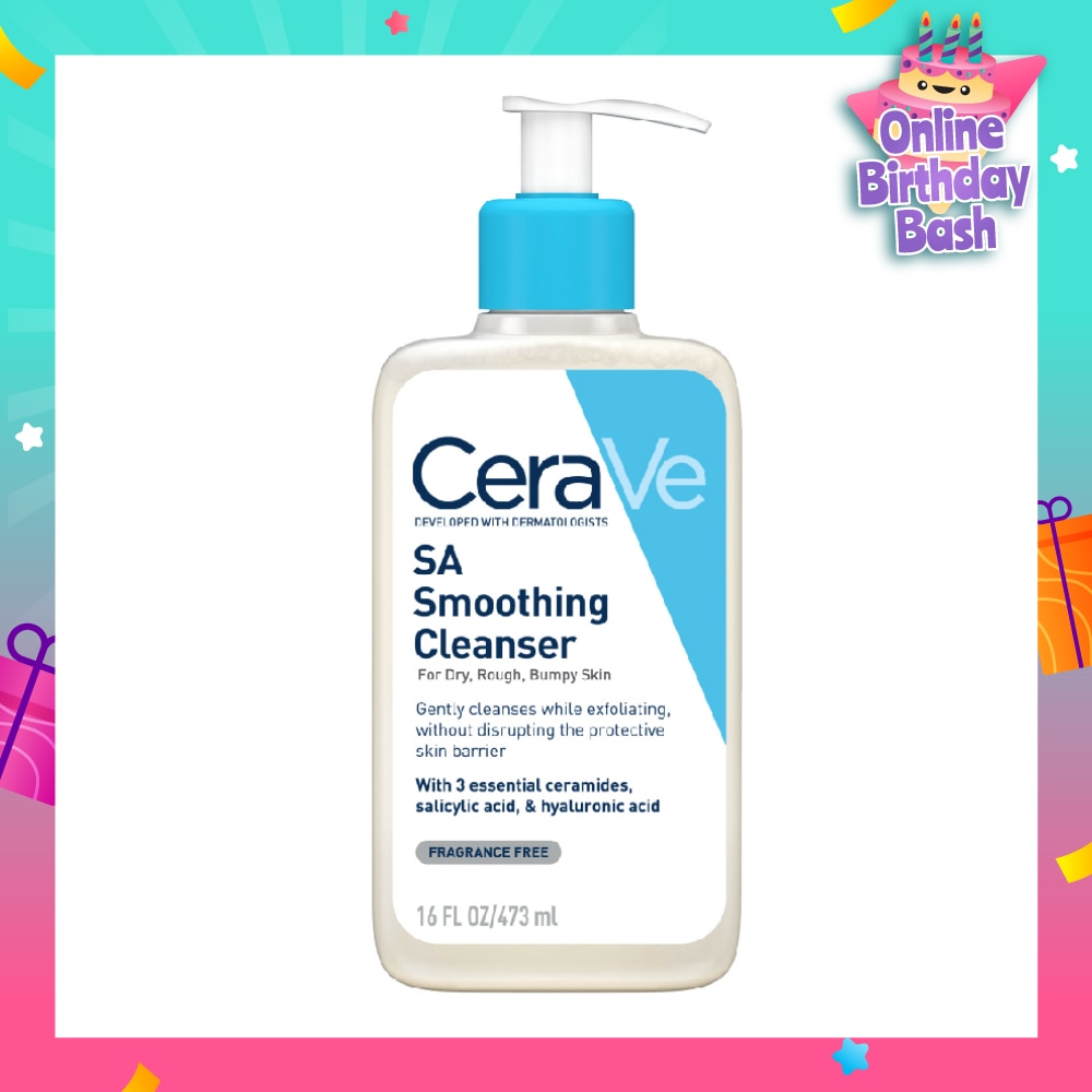 Salicylic Acid Smoothing Cleanser (For Face & Body, Dry, Rough & Bumpy Skin) 473ml